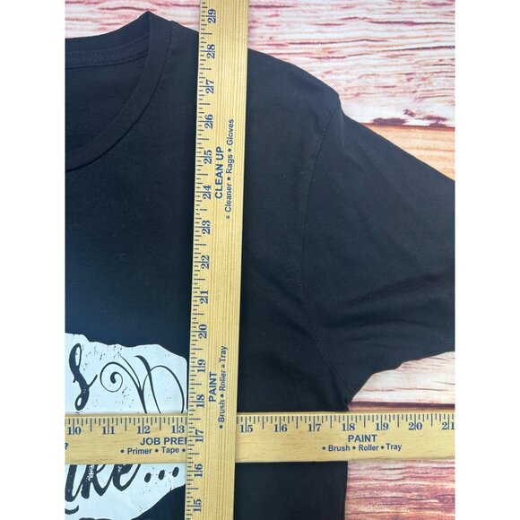 "Shes Like Texas" Black Graphic Women's T-Shirt Medium - Picture 6 of 6